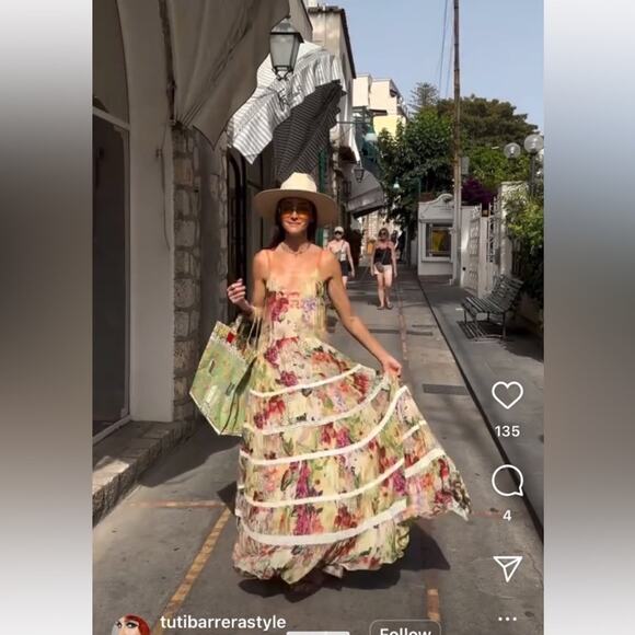 Carolina K Dresses & Skirts - CAROLINA K Marietta floral tiered maxi dress